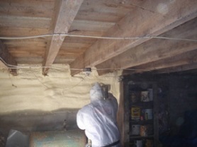 spray foam insulation